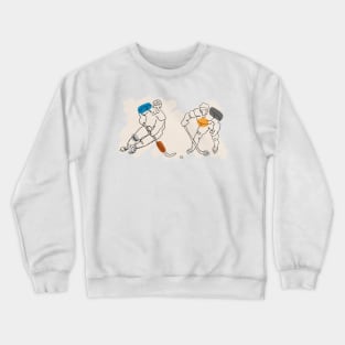 Minimalist hockey game Crewneck Sweatshirt